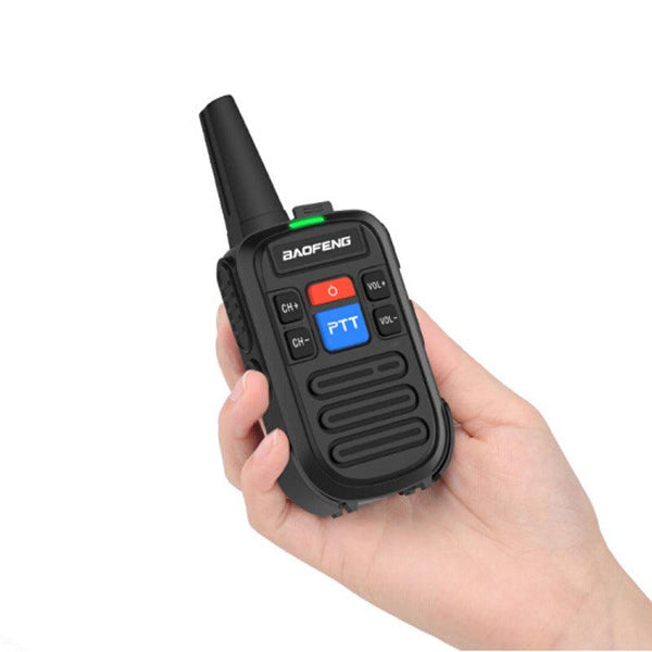 Baofeng C50 2PCS Walkie Talkie 400-480MHz Frequency Range 99 Channel USB Rechargeable Two-Way Radios 1500mAh Li-ion Battery