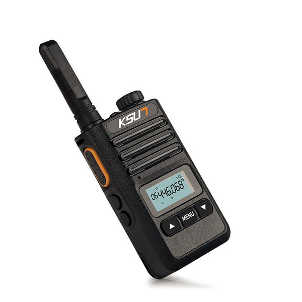 2Pcs KSUN XKB Walkie Talkie 6W Dual Band Handheld Two Way Radio Communicator HF Transceiver Amateur Ham